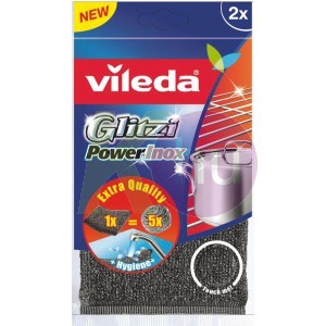 Vileda Glitzi Power Inox súrolópárna 2db 24058112