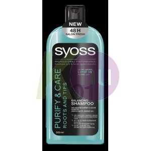 Syoss sampon 500ml Purify&Care 24076508