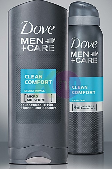 Dove 14 kar.csom men Clean Comfort tus 250ml+deo 150ml 241588682