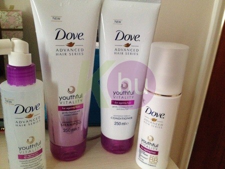 Dove 15 kar.csom Youthful V. sampon 250ml+balzsam 250ml+hajápoló 125ml+Aj.doboz 24158952