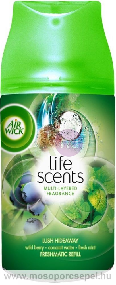 Airwick Freshmatic Life Scents ut. 250ml Buja Rejtek 24962416