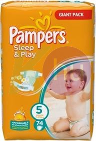 Pampers Sleep&Play junior 74 31001553