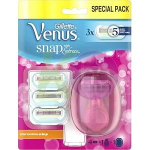 Gillette Venus Embrace Snap készülék+4 betét Pink 32002762