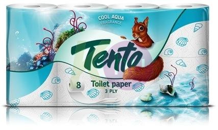 Tento 3 rétegű toalettpapír 8 tek. Cool Aqua - H 32100729