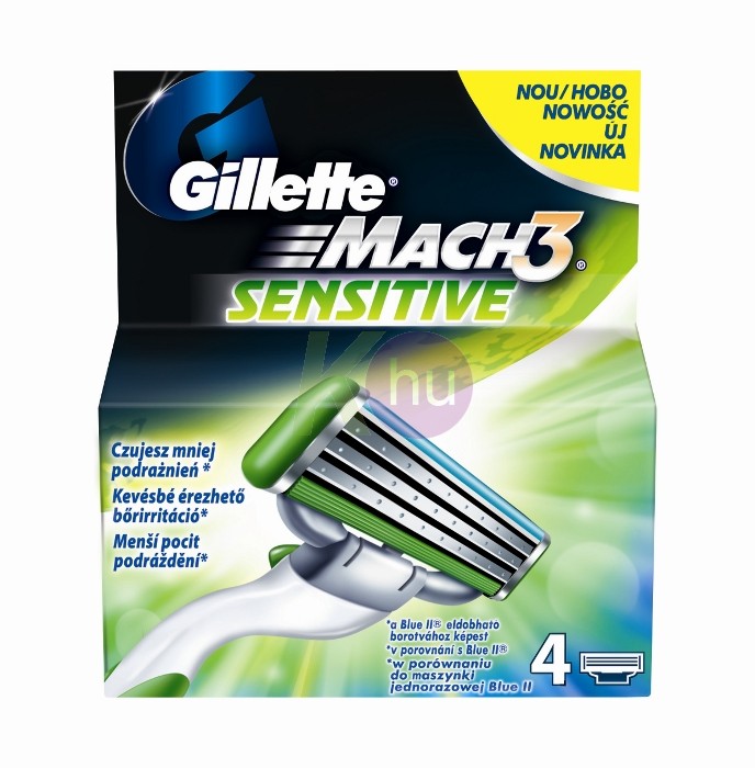 Gil. Mach3 kesz+4 betét Sensitive 52141337