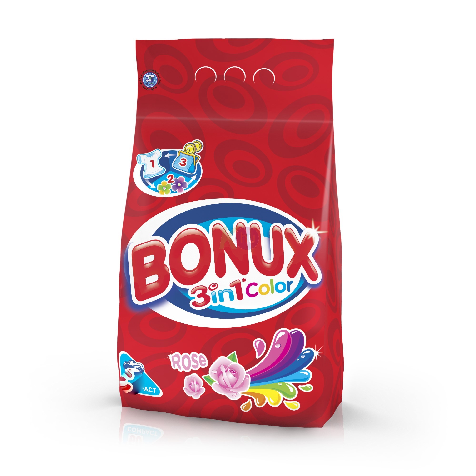 Bonux 20 mosás / 1,5kg Rose Color 52141380