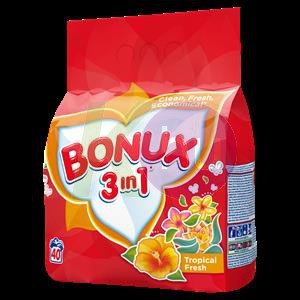 Bonux 40 mosás / 3kg Lilac/Tropical Fresh 52141386