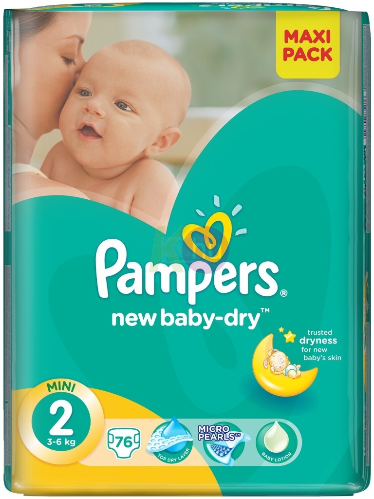 Pampers Maxi Pack S2 76 New Baby Mini 52141463