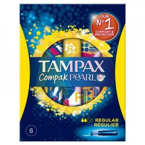 Tampax Compak Pearl tampon 8 Regular 52141719