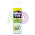 Gillette Bor.hab Blue 250ml Érzékeny 52141334